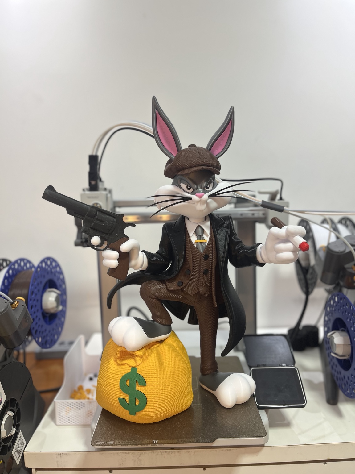 Pernalonga em impressão 3D