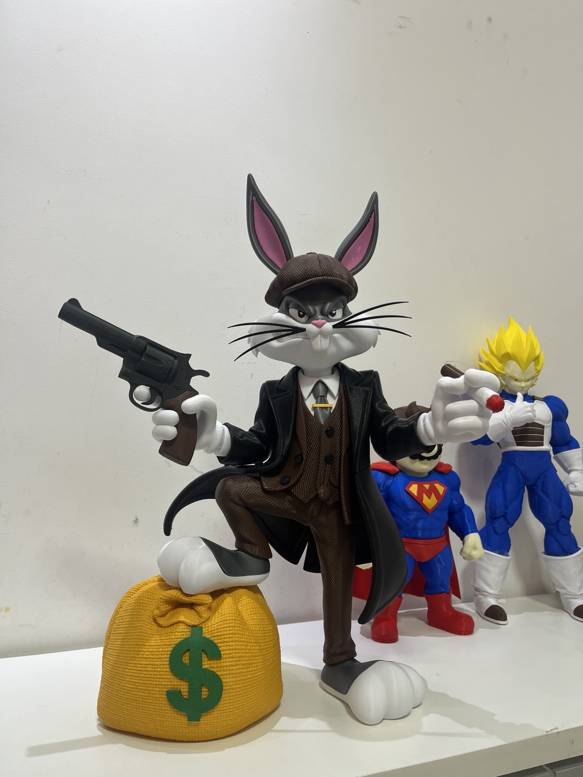 Vegeta em impressão 3D